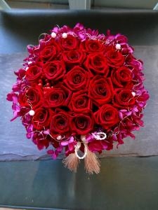赤い薔薇のプリザ｜「ＬＩＬＡＣ　ＡＶＥＮＵＥ’９１」　（愛知県名古屋市中区の花キューピット加盟店 花屋）のブログ